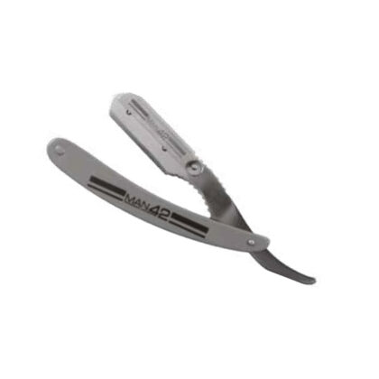 Rasoio MAN42 – Rasoio Professionale in Acciaio con Lama Intercambiabile