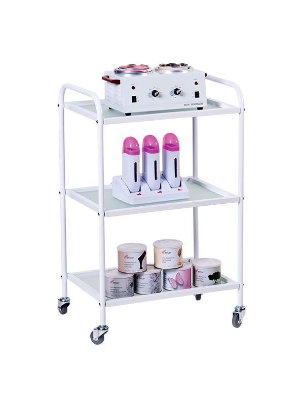 Carrello Porta Accessori – 3 Ripiani per Parrucchieri ed Estetiste