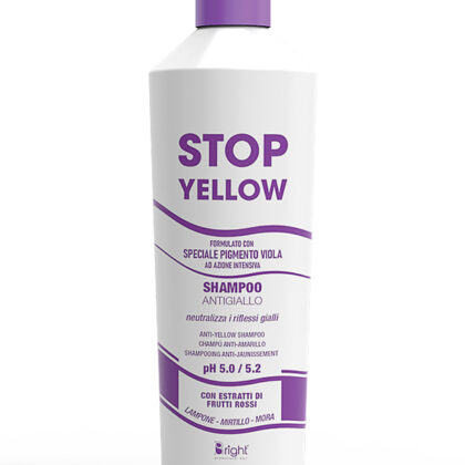 Maschera Stop Yellow – Anti Giallo per Capelli Biondi, Grigi o Decolorati | Melcap