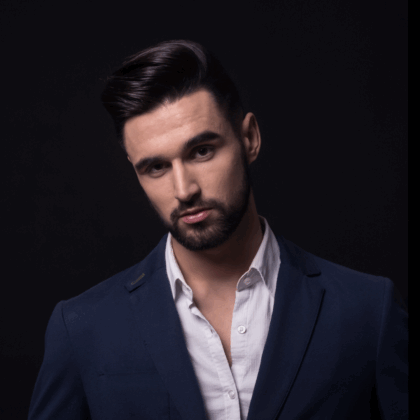 Toupet Parrucchino Uomo – Capelli Naturali | Modello HS27