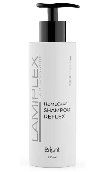 Shampoo Home Care Reflex linea Lamiplex di Bright